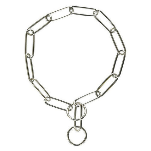 Herm Sprenger Fur Saver Link Dog Chain Training Collar 3.0mm 21" Long by Coastal Pet