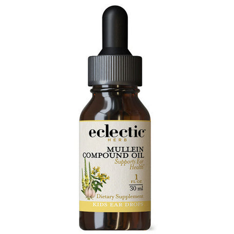 Eclectic Herb, Mullein Compound Oil Kids, 1 Oz Eclectic Herb