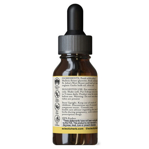 Eclectic Herb, Mullein Compound Oil Kids, 1 Oz Eclectic Herb