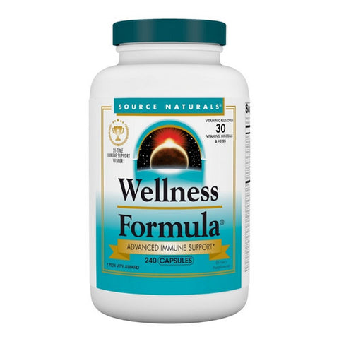 Source Naturals, Wellness Formula Herbal Defense Complex, 240 Caps Source Naturals
