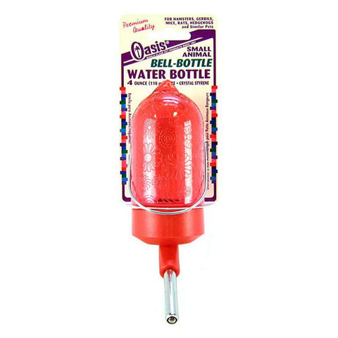 Oasis Biocompatible, Bell-Bottle Water Bottle for Small Animals, 4 oz Oasis Biocompatible
