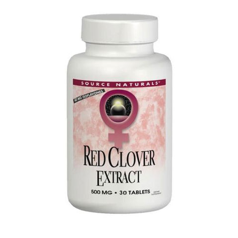 Source Naturals, Red Clover Leaf, Extract (Eternal Woman) 60 Tabs Source Naturals