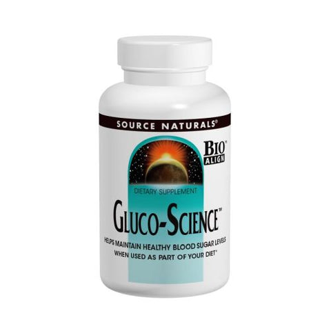 Source Naturals, Gluco-Science, 60 Tabs Source Naturals