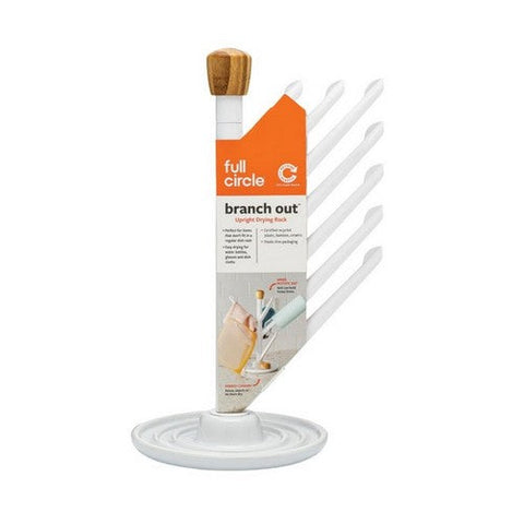 Upright Drying Rack White 1 Count by Full Circle Home