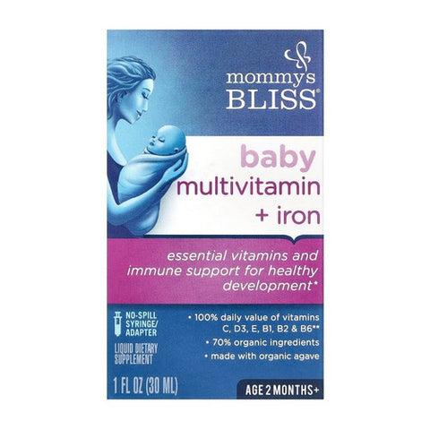 Baby MultiVitamin Iron 1 FL by Mommys bliss