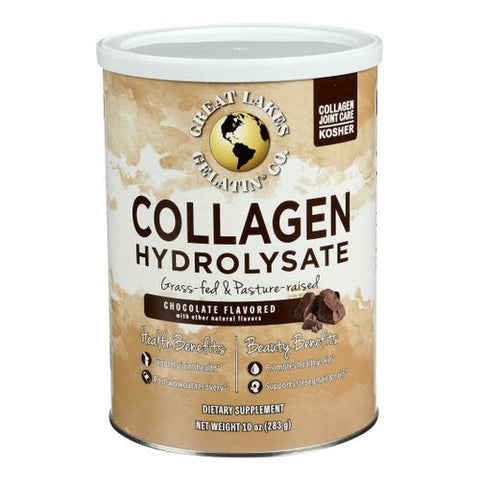 Great Lakes Gelatin, Collagen Hydrolysate Chocolate, 10 Oz Great Lakes Gelatin