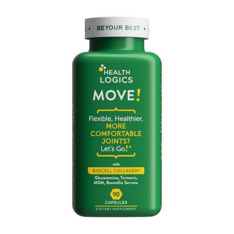 Health Logics, Move Healthy Joints With BioCell Collagen, 90 Caps Health Logics