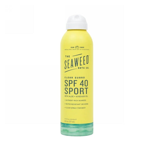 Sea Weed Bath Company, Clear Guard SPF 40  Sport, 6 Oz Sea Weed Bath Company