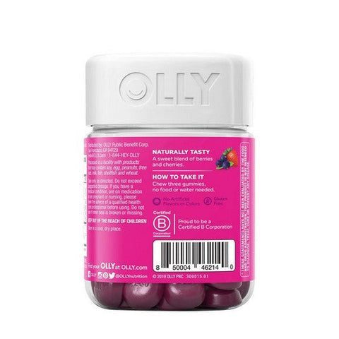Olly, Active Immunity + Elderberry Gummies Berry Brave, 45 Gummies Olly