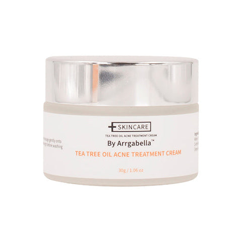 Arrgabella, Tea Tree Oil Acne Treatment Cream, 1.06 Oz Arrgabella
