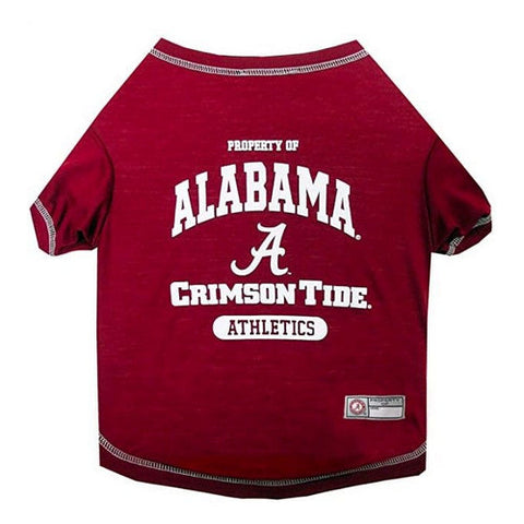Pets First Alabama Tee Shirt for Dogs and Cats Medium by Pets First