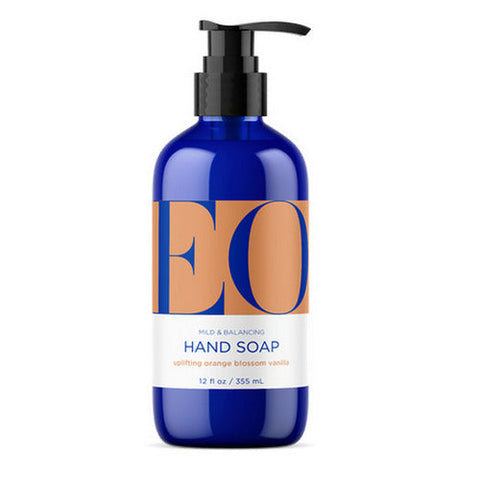 EO Products, EO Hand Soap Orange Blossom Vanilla, 12 Oz EO Products