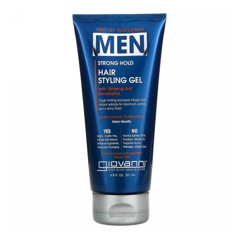 Giovanni Cosmetics, Hair Gel Style Mens Cedarwood, 6.8 Oz Giovanni Cosmetics