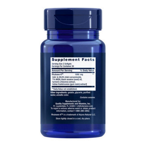 Life Extension, Fast Acting Relief, 60 Softgels Life Extension