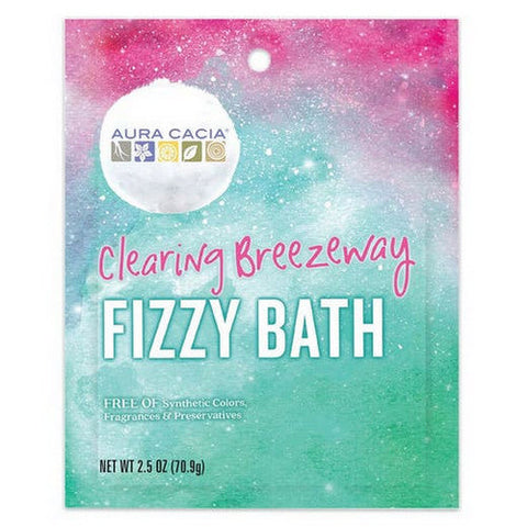 Aura Cacia, Clearing Breezeway Fizzy Bath, 2.5 Oz Aura Cacia
