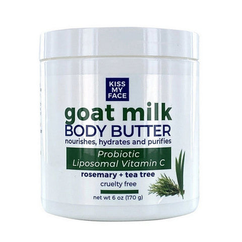 Kiss My Face, Butter Body Rosemary Tea, 6 Oz Kiss My Face