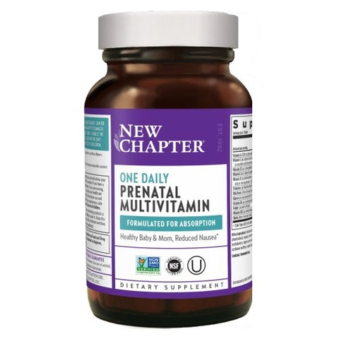 New Chapter, One Daily Prenatal Multivitamin, 30 Tabs New Chapter