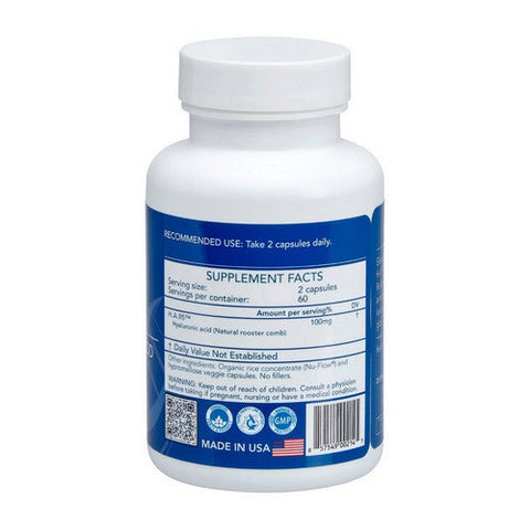Longevity by Nature, By Nature Ha 95 Hyaluronic Acid, 60 Caps Longevity by Nature