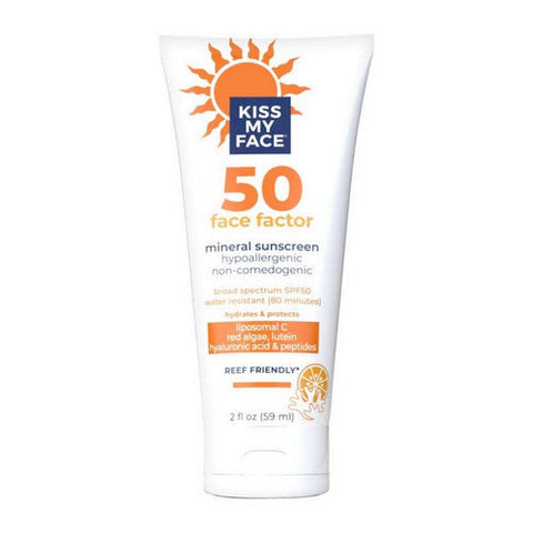 Kiss My Face, Sunscreen Mineral Funfactor SPF50, 2 Oz Kiss My Face