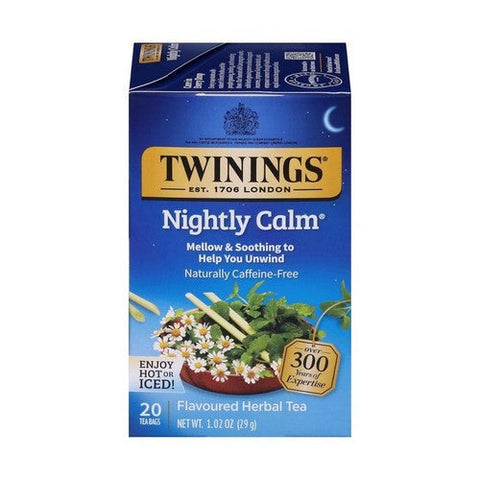 Twinings Tea, Nightly Calm Herbal Tea, 20 Bags Twinings Tea