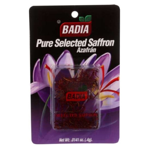 Badia, Spanish Saffron Spice, 0.4 Grams (Case of 12) Badia