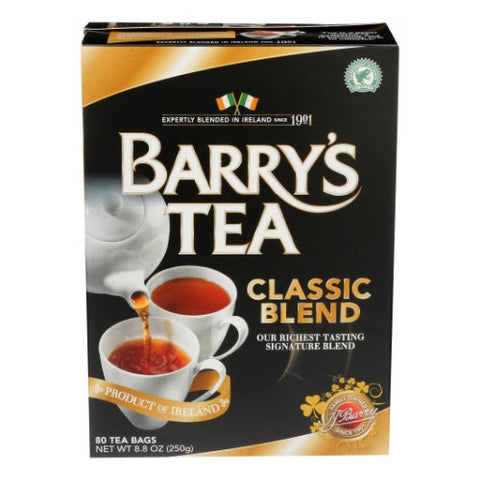 Barry's, Classic Blend Tea, 80 Count (Case of 6) Barry's