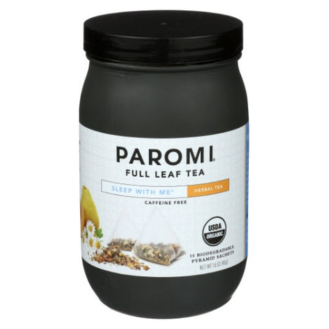 Paromi Tea, Sleep with Me Organic Herbal Tea, 15 Bags (Case of 6) Paromi Tea