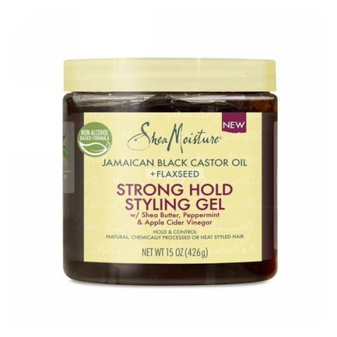 Shea Moisture, Jamaican Black Castor Oil Strong Hold Styling Gel, 15 Oz Shea Moisture