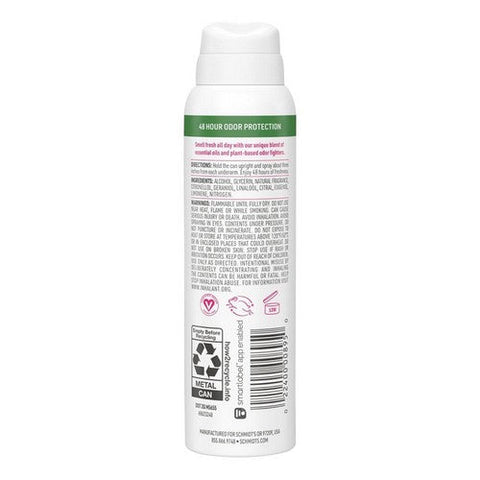 Schmidt's Deodorant, Natural Deodorant Spray Rose & Vanilla, 3.2 Oz Schmidt's Deodorant