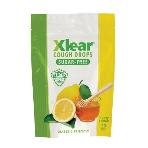 Xlear Inc, Honey Lemon Cough Drops, 30 Count Xlear Inc