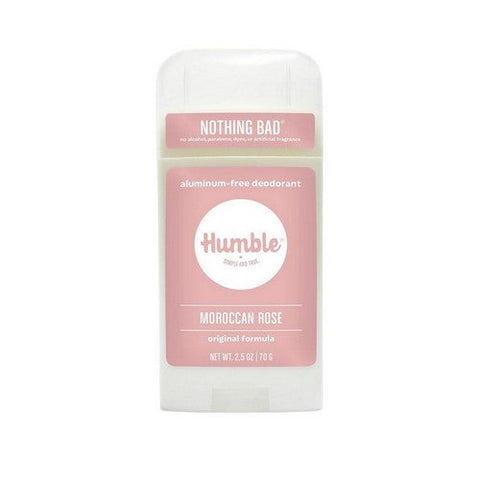 Humble Brands, Deodorant Original Formula Moroccan Rose, 1 Humble Brands