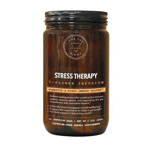 For The Biome, Stress Therapy 7 Flower Infusion, 10 Count For The Biome