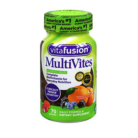 Vitafusion, Natural Multivites Berry & Peach Orange, 70 Gummies Vitafusion