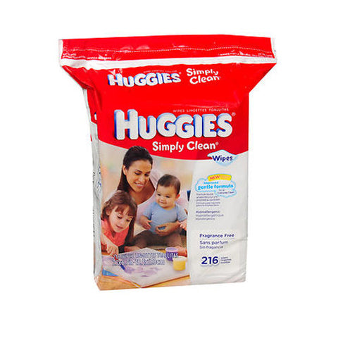 Huggies, Baby Wipes Simply Clean, 216 Count Huggies