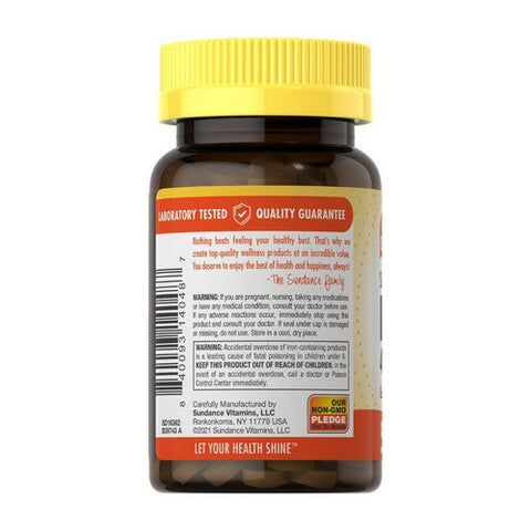 Sundance, Iron Coated Slow Release, 45 Mg, 50 Tabs Sundance