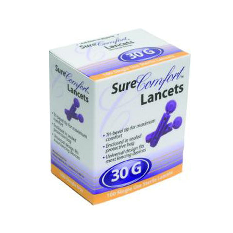 Allison Medical Inc, Sure Comfort Lancets, 100 Unit Allison Medical Inc