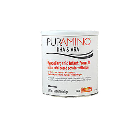 Puramino Dha And Ara Hypoallergenic Powder Infant Formula 14.1 Oz by Nutramigen