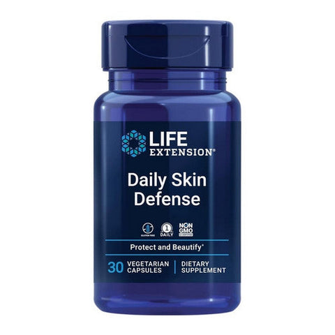 Life Extension, Daily Skin Defense, 30 Tabs Life Extension