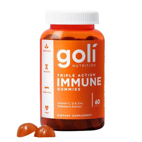 Goli Nutrition, Goli Immune Gummies, 60 Count Goli Nutrition