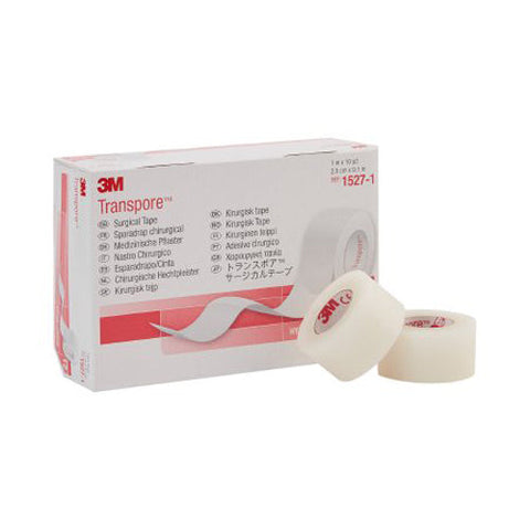 3M, Transpore Plastic Medical Tape 1 Inch x 10 Yard Transparent, 1 Roll 3M