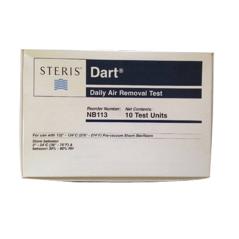 RJ Schinner, Dart Sterilization Daily Air Removal Test Pack, Box Of 10 RJ Schinner