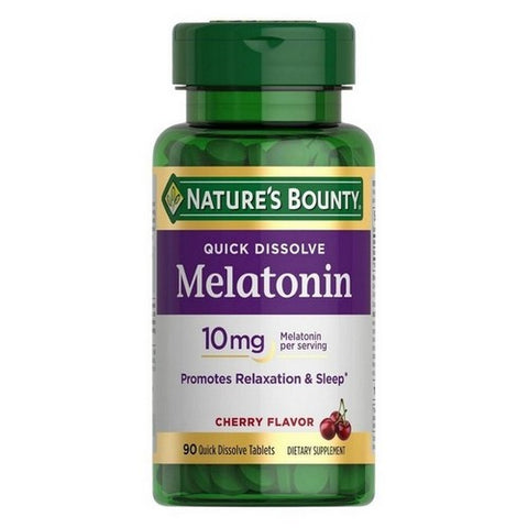 Quick Dissolve Melatonin 90 Count by Nature's Bounty
