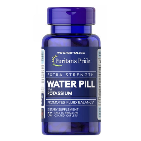Puritan's Pride, Extra Strength Water Pill, 50 Caplets Puritan's Pride