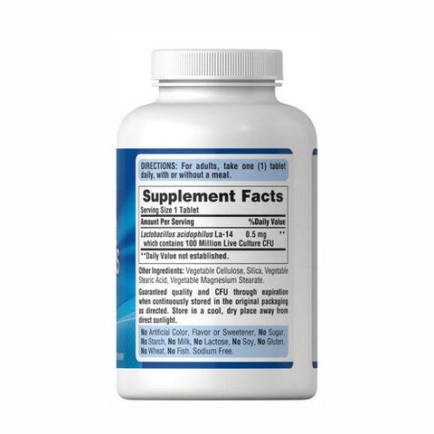 Puritan's Pride, Probiotic Acidophilus, 250 Tablets Puritan's Pride