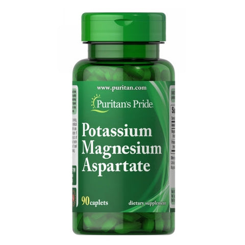 Puritan's Pride, Potassium Magnesium Aspartate, 90 Caplets Puritan's Pride