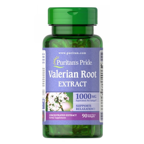 Puritan's Pride, Valerian Root, 1000 mg, 90 Softgels Puritan's Pride
