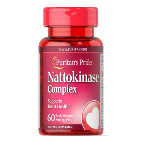 Puritan's Pride, Nattokinase Complex, 100 mg, 60 Softgels Puritan's Pride
