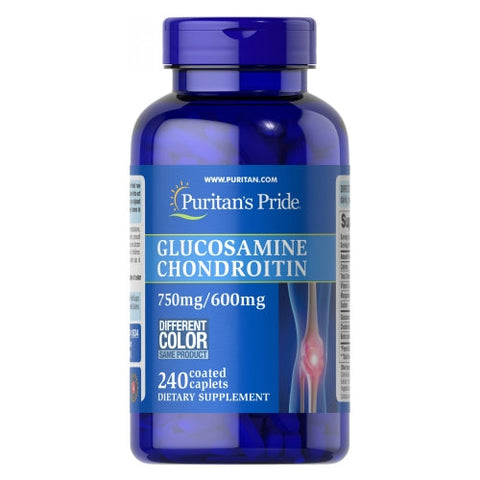 Puritan's Pride, Glucosamine Chondroitin, 240 Caplets Puritan's Pride