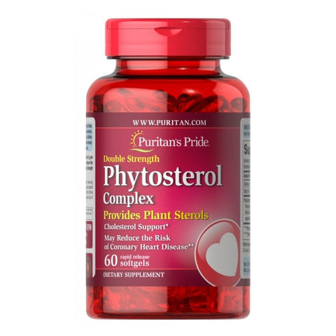 Puritan's Pride, Double Strength Phytosterol Complex, 2000 mg, 60 Softgels Puritan's Pride