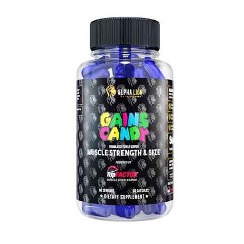Alpha Lion, Gains Candy Ripfactor, 60 Capsules Alpha Lion
